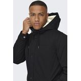 Only & Sons - Winterparka 'Alexander' - Zwart - Gerecycled Materiaal