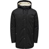 Only & Sons - Winterparka 'Alexander' - Zwart - Gerecycled Materiaal