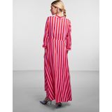 Yas Savanna Lang Mouw Jurk Rood,Roze Vrouw