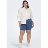 ONLY CARMAKOMA - Denim Shorts - Licht Verwassen Dark Denim Look - Skinny Fit