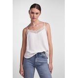 PIECES Top PCTIFFANY Wit