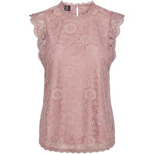 PIECES PCOLLINE SL LACE TOP NOOS Dames - Mouwloos - O-hals