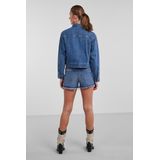 Pieces  PCTESSIE LS DNM JACKET MB873  jassen  dames Blauw