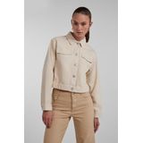 PIECES - PCTESSIE LS DNM JACKET NOOS BC - Gewatteerde Jas - Denim