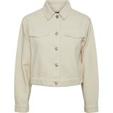 PIECES - PCTESSIE LS DNM JACKET NOOS BC - Gewatteerde Jas - Denim