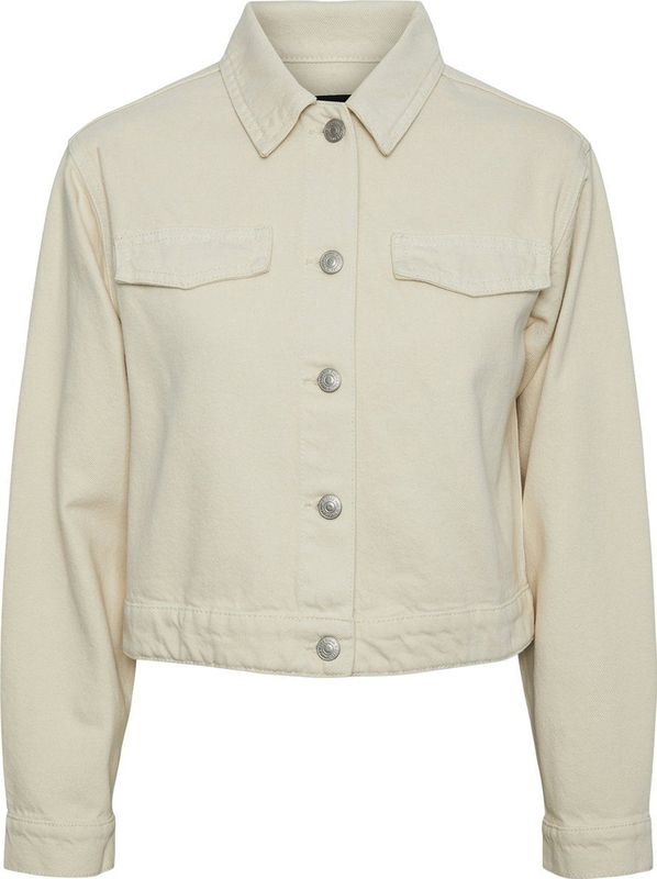 PIECES - PCTESSIE LS DNM JACKET NOOS BC - Gewatteerde Jas - Denim