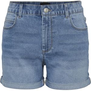Jeans - Effen - Denim - Light Washed - Kort