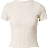 ONLY - Onlemma - T-Shirt - Pumice Stone - 63% Polyester, 32% Viscose, 5% Elastaan