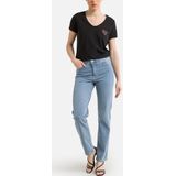 PIECES - Rechte Jeans - Lichtblauw - Denim - Regular Model