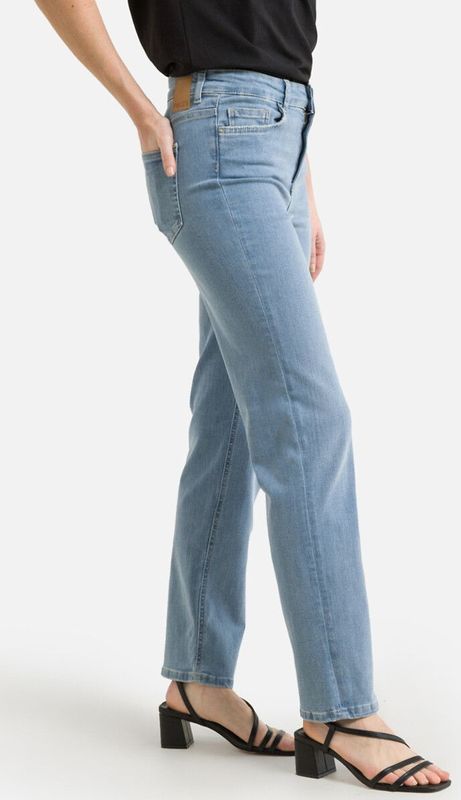 PIECES - Rechte Jeans - Lichtblauw - Denim - Regular Model