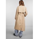 PIECES - PCTAYA LS - Trenchcoat - Zwart - Polyester