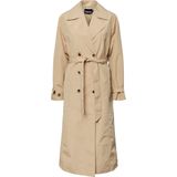 PIECES - PCTAYA LS - Trenchcoat - Zwart - Polyester