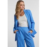 Klassieke Blazer - Gespreide Kraag - Polyester - Normale Lengte