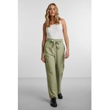 Pieces Broek Pcbosella Hw Paperbag Straight Pant 17133543 Tea Dames