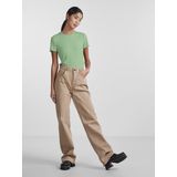 Pieces Pcnicca Ss o-Neck Top Noos Dames t-Shirt