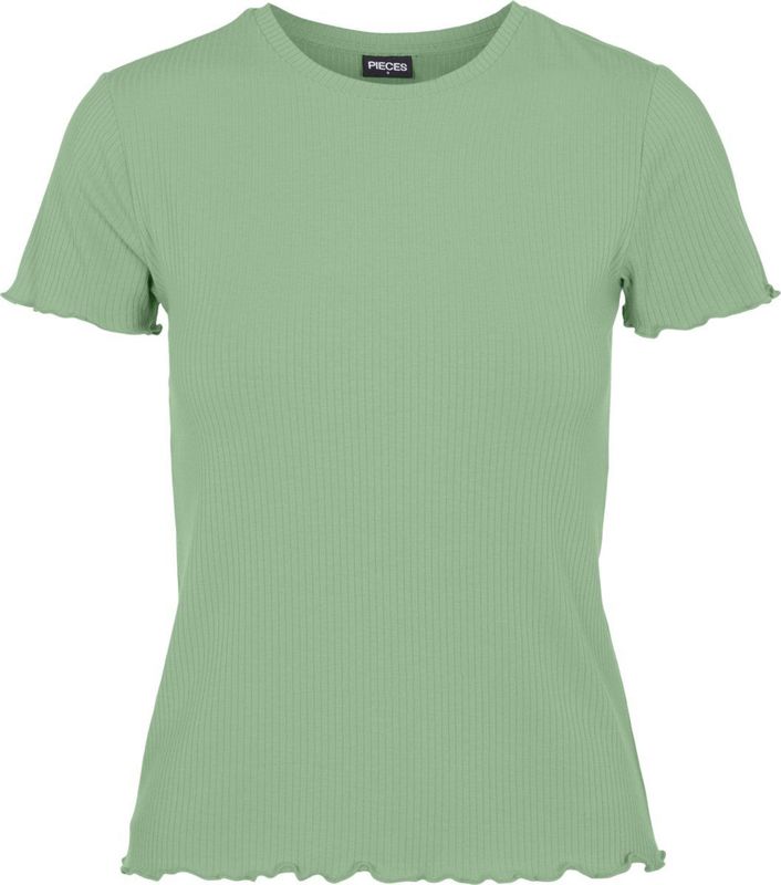 Pieces Pcnicca Ss o-Neck Top Noos Dames t-Shirt