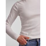 Pieces Ruka T-shirt Met Lange Mouwen Wit M Vrouw