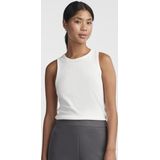 Tanktop - Geribd - Ronde Hals - Mouwloos - Slim Fit