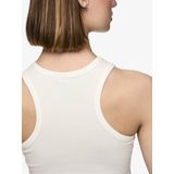 Tanktop - Geribd - Ronde Hals - Mouwloos - Slim Fit