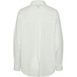 Pieces Blouse Pctanne Ls Loose Shirt Noos Bc 17133909 Cloud Dancer Dames