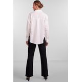 Pieces Blouse Pctanne Ls Loose Shirt Noos Bc 17133909 Cloud Dancer Dames