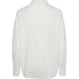 Pieces Blouse Pctanne Ls Loose Shirt Noos Bc 17133909 Cloud Dancer Dames