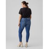 VERO MODA CURVE Skinny Jeans VMFANYA Dark Blue Denim