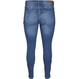 VERO MODA CURVE Skinny Jeans VMFANYA Dark Blue Denim