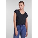 Pieces - Pcbillo Tee Lurex Stripes Jrs Noos Bc - Dames - t-Shirts