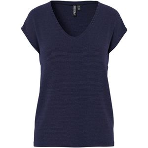 Pieces - Pcbillo Tee Lurex Stripes Jrs Noos Bc - Dames - t-Shirts