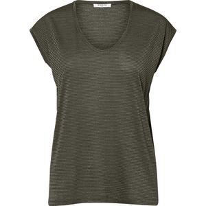 Pieces Pcbillo Tee Lurex Stripes Noos Dames t-Shirt