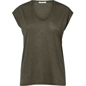 Pieces Pcbillo Tee Lurex Stripes Noos Dames t-Shirt