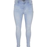 Klassieke Skinny Jeans - Blauw - 73% Katoen - Hoge Taille