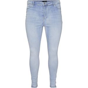 Klassieke Skinny Jeans - Blauw - 73% Katoen - Hoge Taille