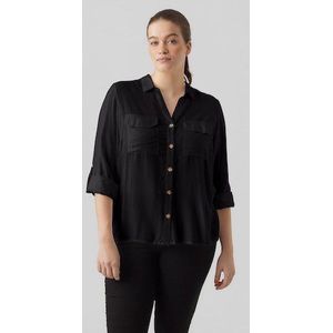 Vero Moda - Curve Bumpy New - Overhemd - Lange Mouwen