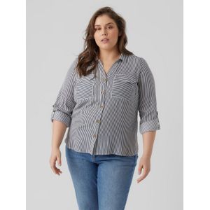 Vero Moda - Curve Bumpy New - Overhemd - Lange Mouwen