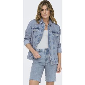 ONLY ONLOCEAN OVERSIZE JKT DNM NOOS Dames Jas - Light Blue Denim