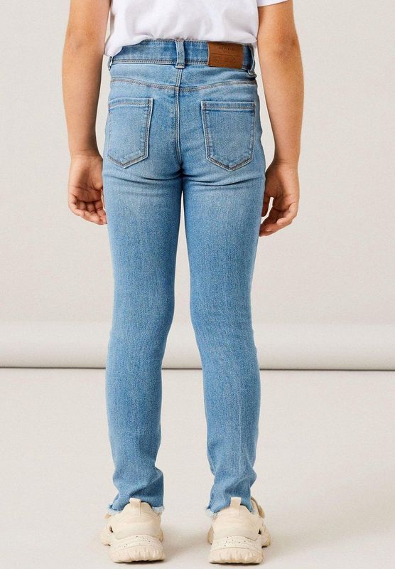 Name It KIDS meisjes spijkerbroek POLLY Skinny Fit Light Blue Denim