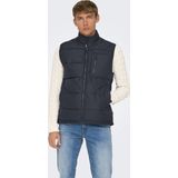 Bodywarmer - Effen - Warm Gevoerd - Normale Pasvorm