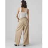 Blouse - Effen - Lyocell - Lange Mouw - Losse Pasvorm