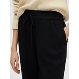 Selected Viva-gulia High Waist Broek Zwart 36 Vrouw