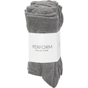 TeeShoppen - The Original Performance - Sokken - Grijs Gemêleerd - 10-Pack