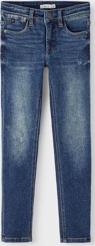 Name It kids jongens spijkerbroek THEO Dark Blue Denim Xslim Fit