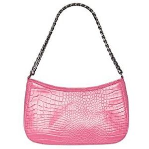 PCKENNA CROCO SHOULDER BAG, Sachet pink, One Size