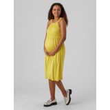 MAMALICIOUS Mlelettra Sl Jrs Jurk - Helder Geel - Jersey