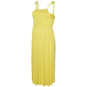 MAMALICIOUS Mlelettra Sl Jrs Jurk - Helder Geel - Jersey