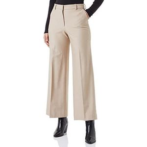 SELECTED FEMME SLFELIANA HW Wide Pant N NOOS damesbroek, Nomad, 38W x 30L