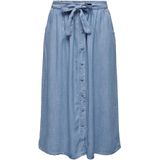 Onllaia - Denim Rok - Light Was - Midi-lengte - High Waist