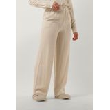 MAMALICIOUS - Slfviva-Gulia Hw Long Pant - Damesbroek - Zwart - Linnen