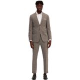 Selected - Oasis - Blazer - Slim Fit - 54% Polyester, 24% Wol, 20% Linnen, 2% Elastaan